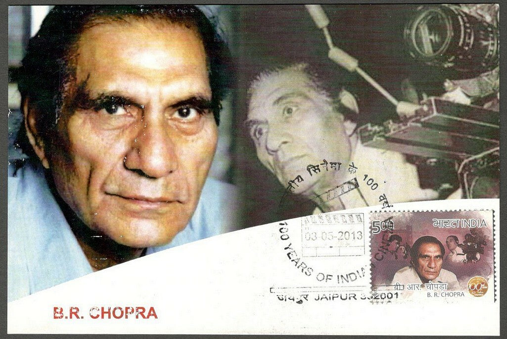 AOP India 2013 100 years of Cinema Maxi card B.R. CHOPRA