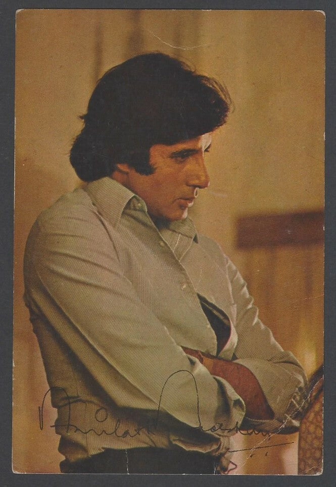 AOP Bollywood vintage postcard AMITABH BACHCHAN Elar # 293
