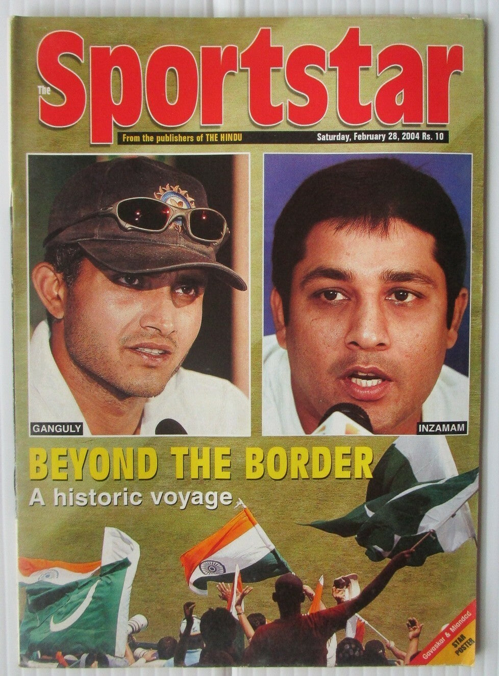 India Sports Star 2004 with much Cricket coverage (5 issues)