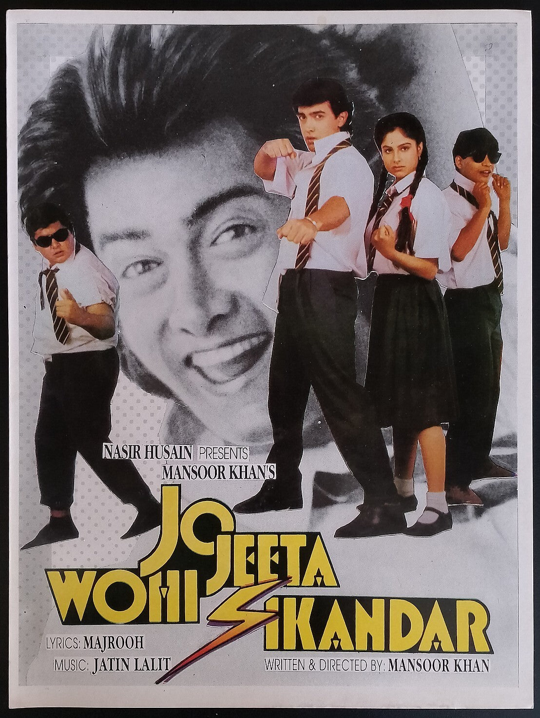 AOP India Bollywood booklet JO JEETA WOHI SIKANDAR Aamir Khan