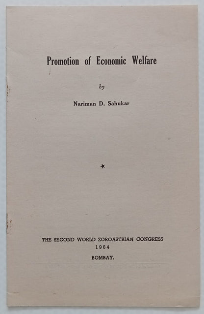 AOP 2nd World Zoroastrian Congress speech 12pgs - India Parsee