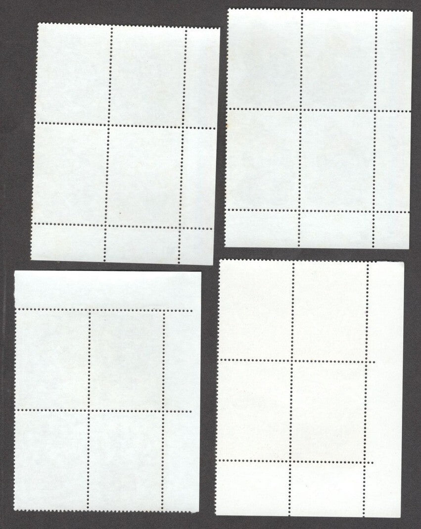 India 2010 Zodiac - Astrological Signs set of 12 MNH blocks of 4