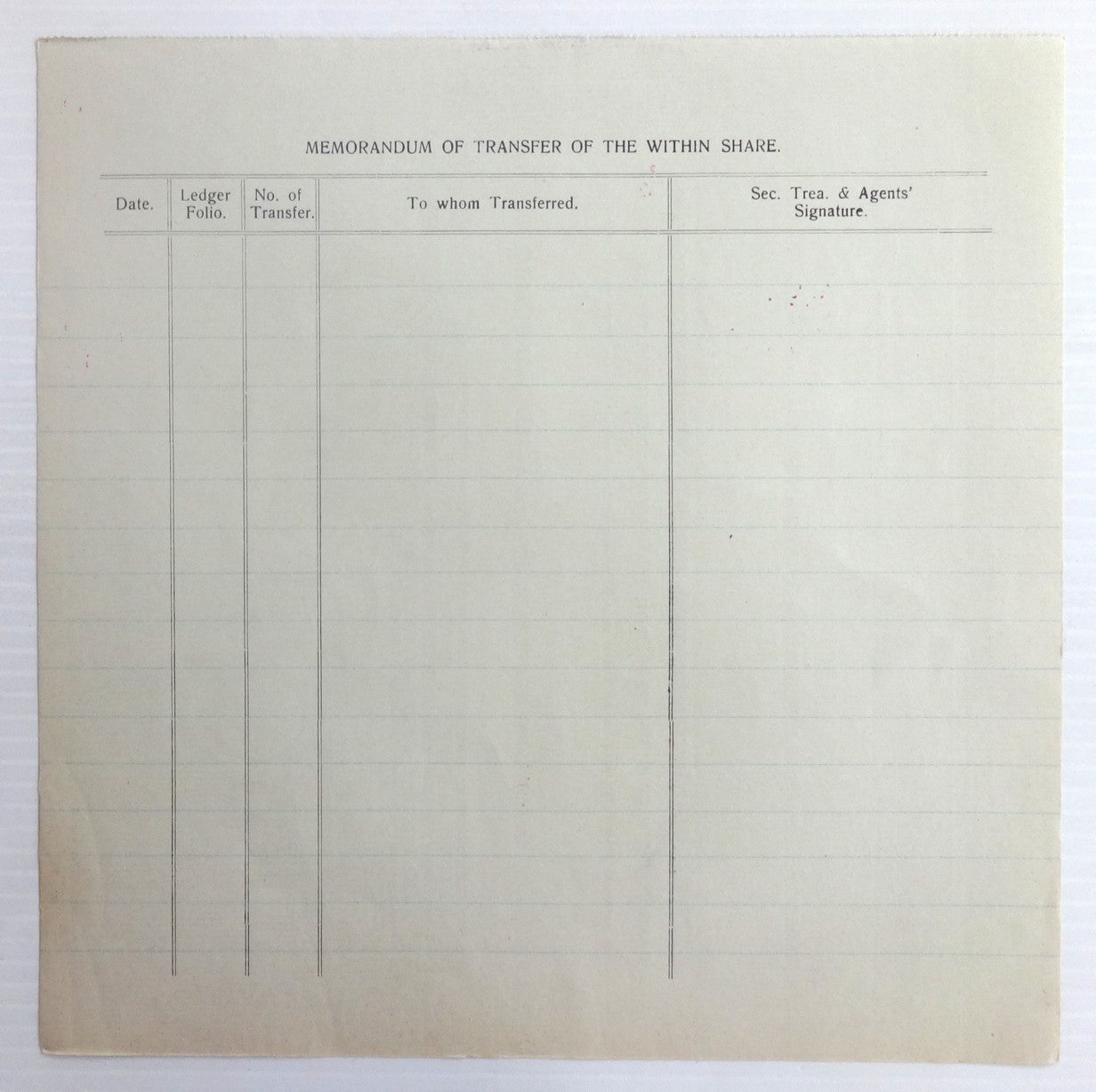 India 1939 Ajit Mills preference share B certificate