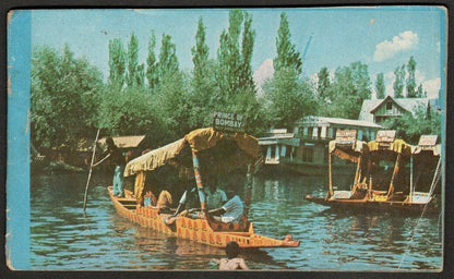 (AOP) India booklet of 8 vintage postcards KASHMIR