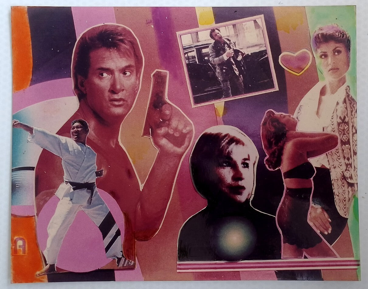 (AOP) India - stills of an unidentified sleazy action movie 8"x10" (5)