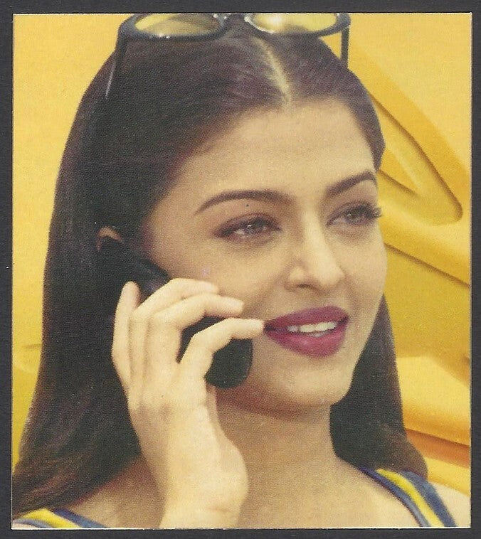 AOP2 India Bollywood 2004 Pocket Calendar AISHWARYA RAI BACHCHAN