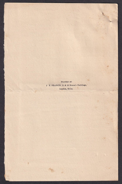 BRITAIN & INDIA Association for the Study of Mutual Interests booklet etc c.1929