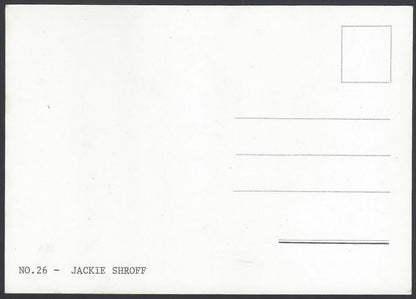 India Bollywood vintage postcard JACKIE SHROFF