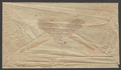 India 1857 cover with Opium Trader Cama & Co seal