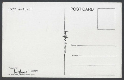 AOP Bollywood vintage postcard AMITABH BACHCHAN