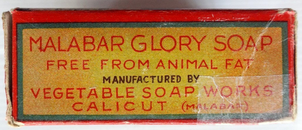 India vintage Malabar Glory Soap with box