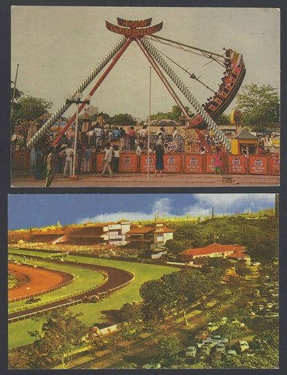 India BOMBAY vintage colour postcards (7)