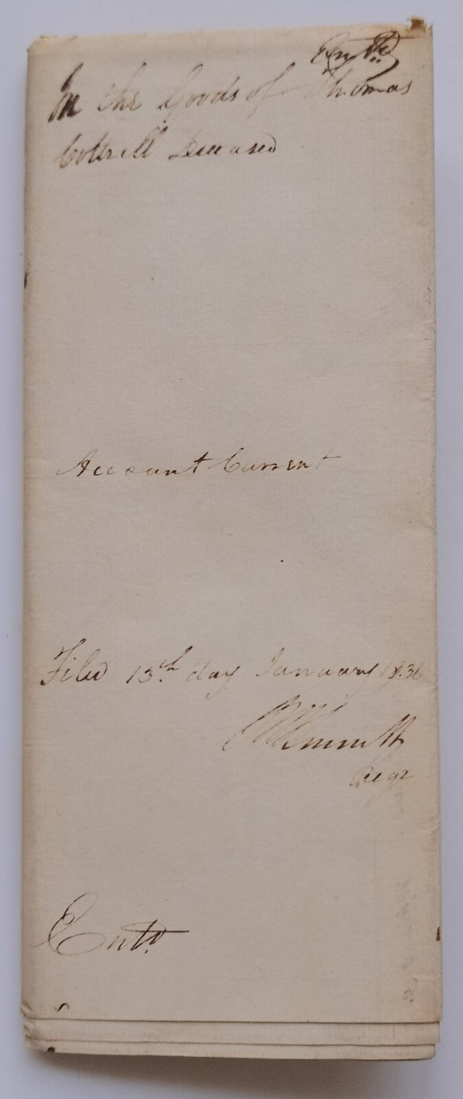 AOP India 1836 Supreme Court, Fort Williams, Calcutta document