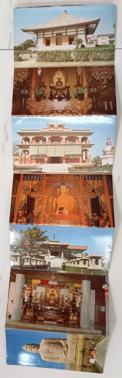 AOP India BODHGAYA Japan Temples & Tibet Temples vintage postcards (7)