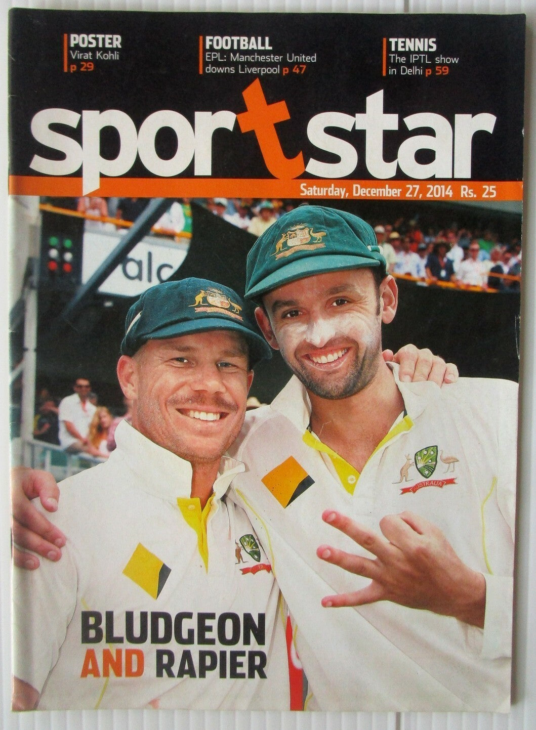 India Sports Star 2013-2014 with much Cricket coverage (5 issues)