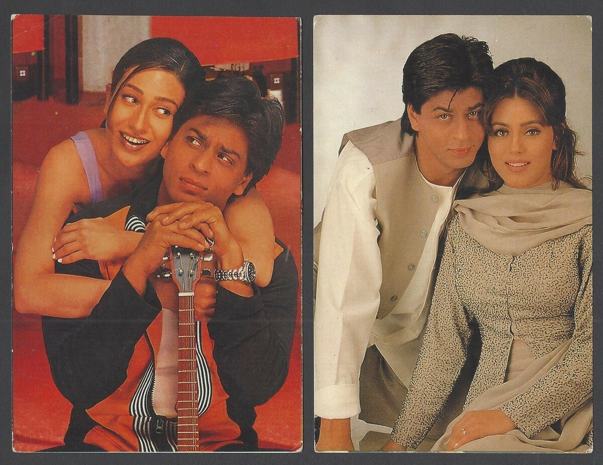 India Bollywood postcards SHAH RUKH KHAN (4)