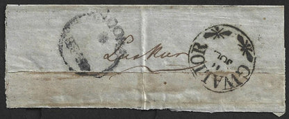 AOP India GWALIOR stampless cover