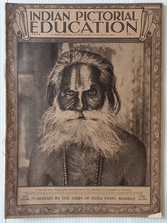 INDIAN PICTORAL EDUCATION 1929.30 Vol.1 No.7 Professions, Tribes, Buick