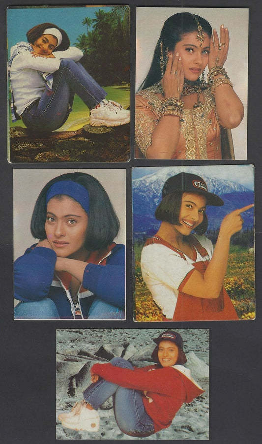 India Bollywood promotional pocket calendars Actress KAJOL (5)