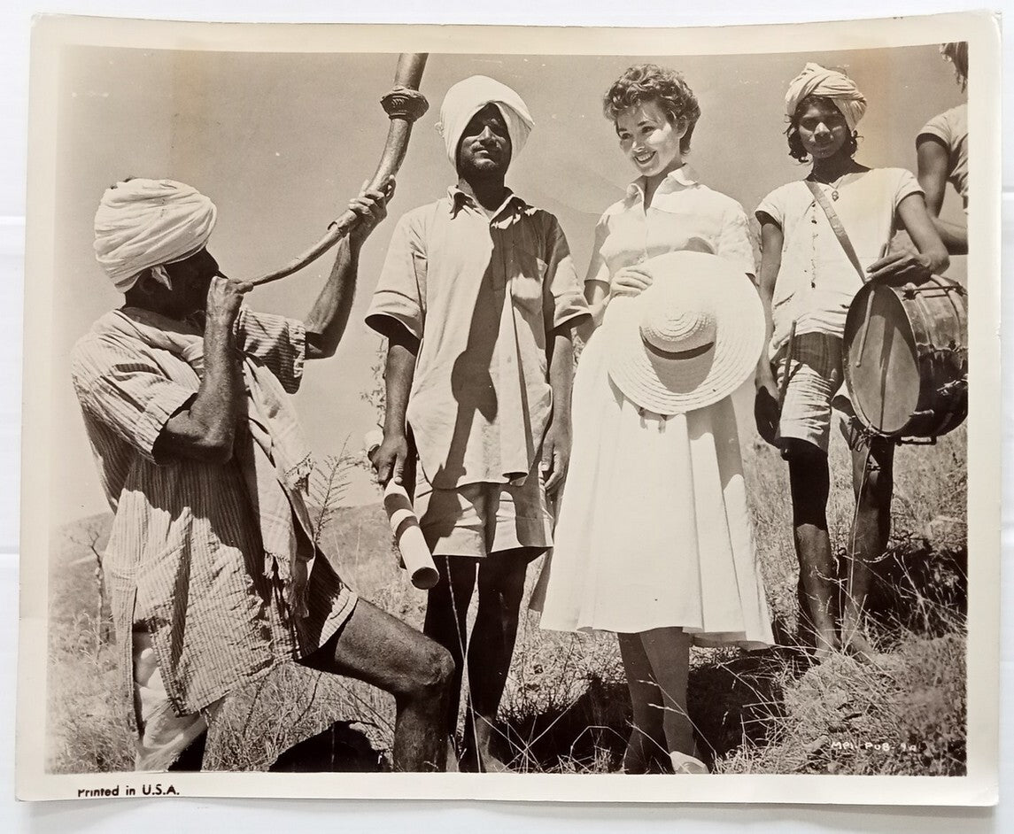 AOP BARBARA RUSH in India for "Harry Black" 8x10 photo
