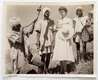 AOP BARBARA RUSH in India for "Harry Black" 8x10 photo