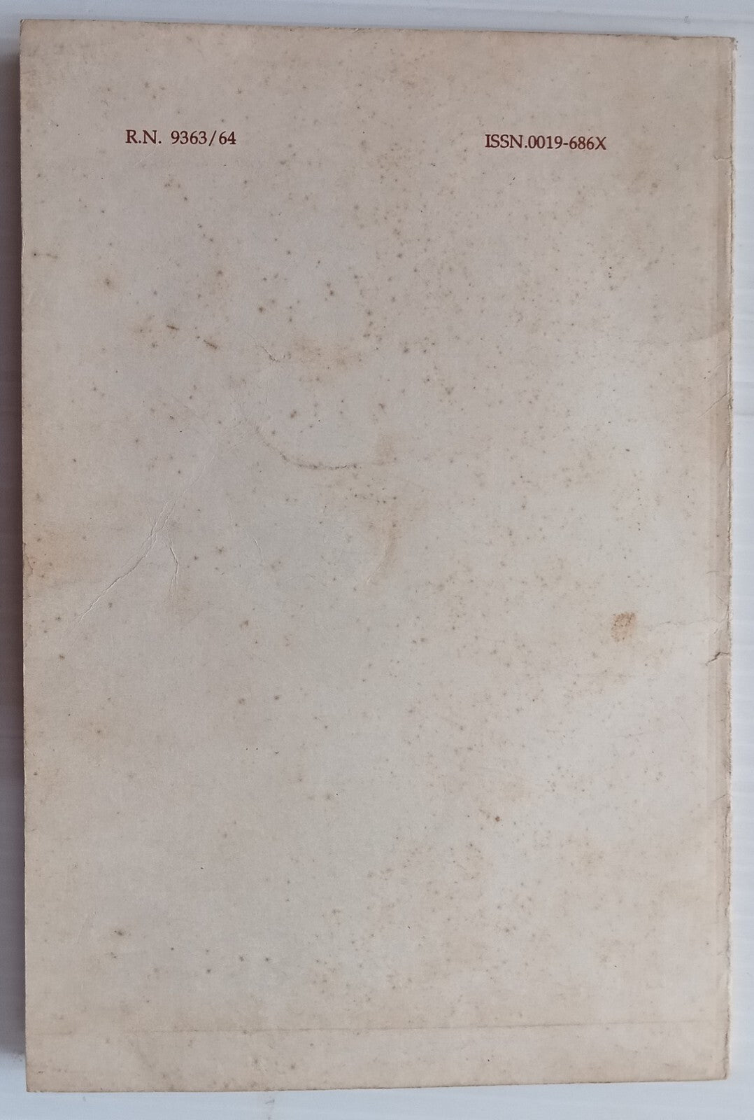AOP India Indica Heras Institute of Indian History & Culture Journal 1997
