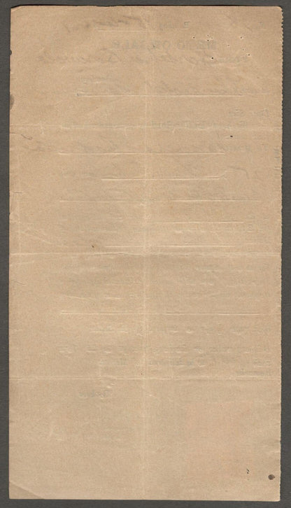 India mainly QV revenue stamps on small documents & hundis (11)