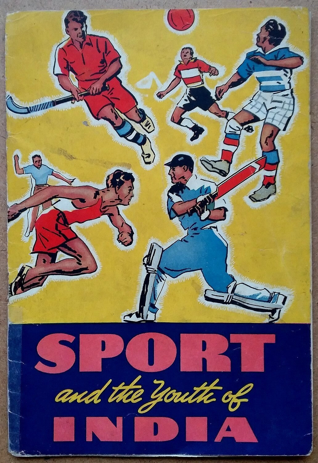 India 1930s Quaker Oats promotional booklet Cricket etc. SPORTS & YOUTH OF INDIA