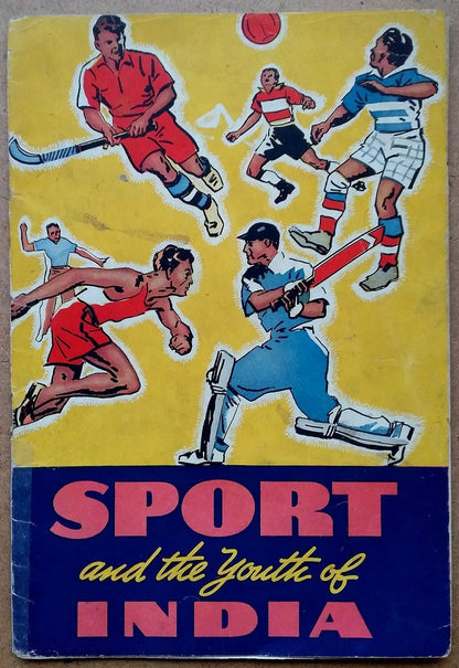 India 1930s Quaker Oats promotional booklet Cricket etc. SPORTS & YOUTH OF INDIA