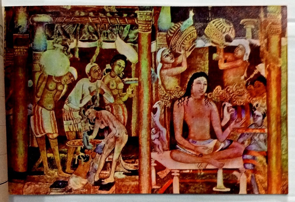 AOP India AJANTA vintage tourist booklet of 10 postcards