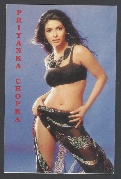 AOP Bollywood vintage postcard PRIYANKA CHOPRA