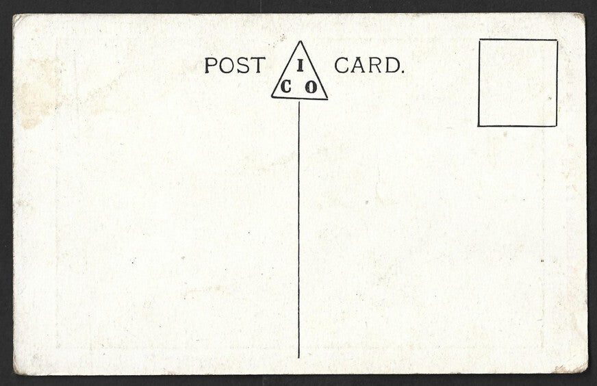 AOP India MILKO Cow Feed vintage advertisement postcard