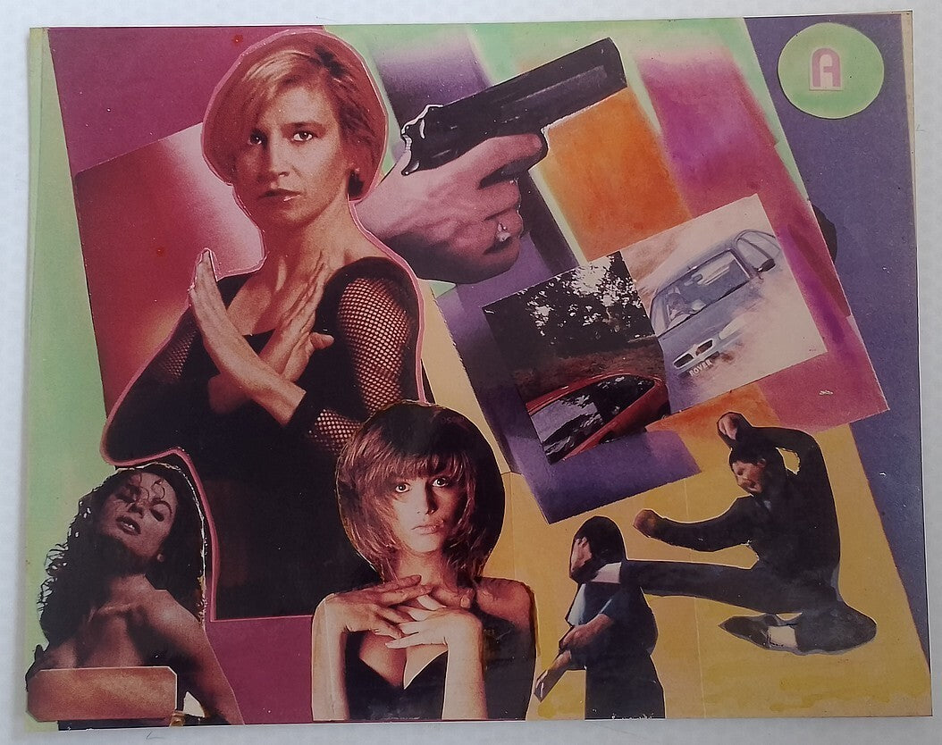 (AOP) India - stills of an unidentified sleazy action movie 8"x10" (5)