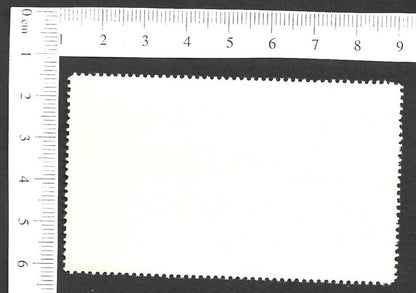 Vintage OVERLAND TO INDIA poster stamp - CAMELOF THE YEZD CARAVAN zaz