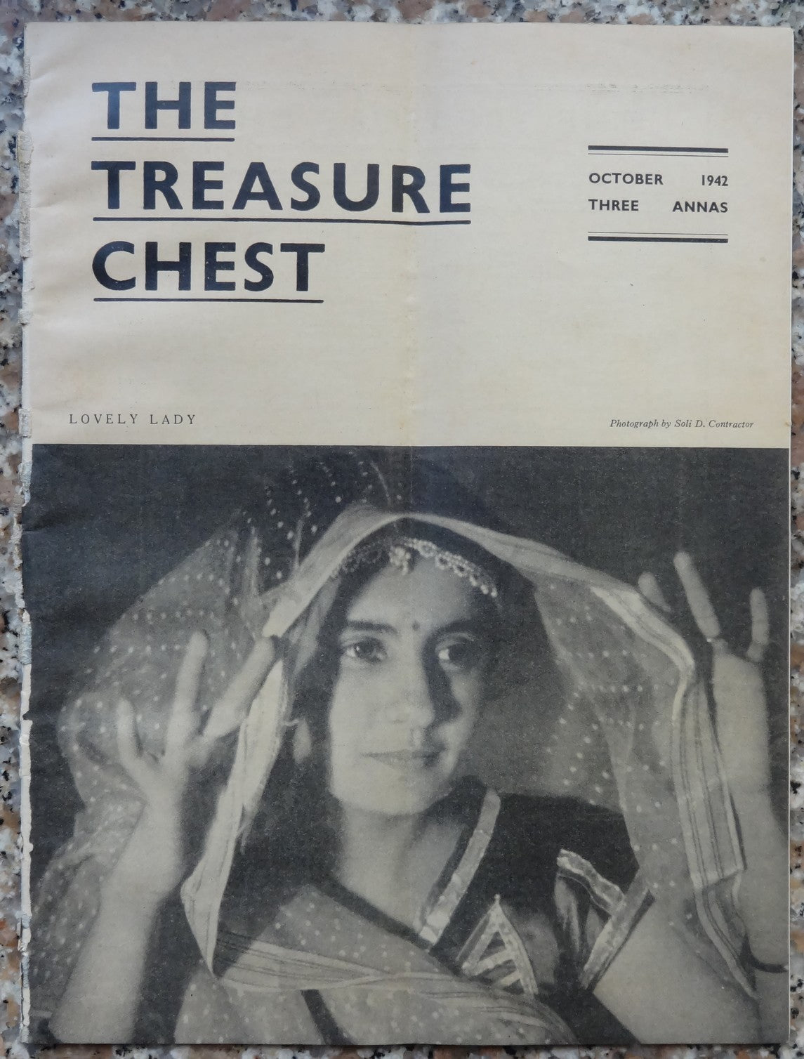 The Treasure Chest monthly India – 4 issues 1942-7