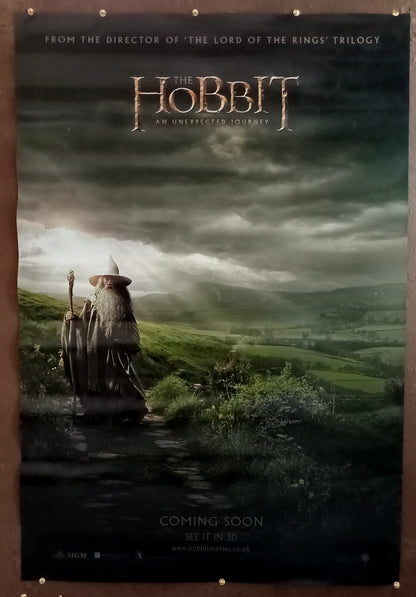 2012 The Hobbit: An Unexpected Journey 1 sheet India poster (2 side printed)