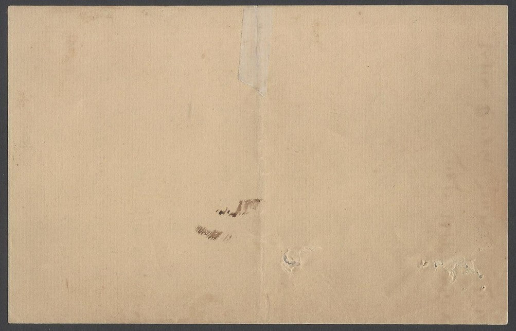 AOP India Dhrangadhra State crested letter c.1910
