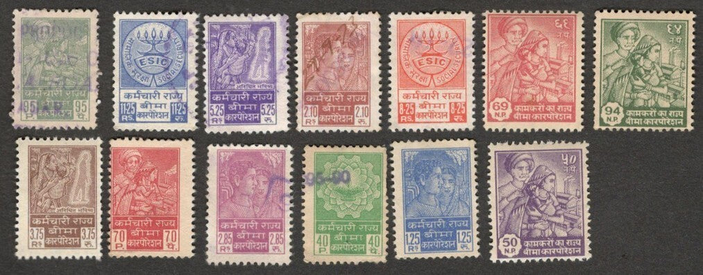 (AOP) India revenue - collection ESIS EMPLOYMENT INSURANCE / SOCIAL SECURITY