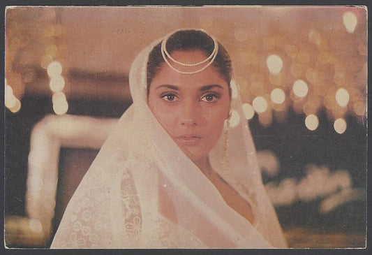 AOP India Bollywood  ANU AGGARWAL vintage postcard