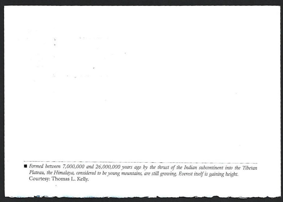 India 2003 Mount Everest maximum card