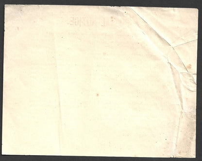 India 1945 POSTAL NOTICE Mail Communications with certain European Countries