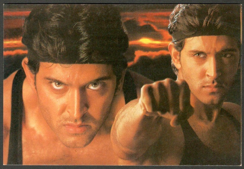 AOP India Bollywood vintage postcard HRITHIK ROSHAN