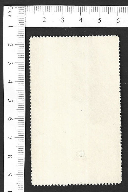 Vintage OVERLAND TO INDIA poster stamp - GIRL AT PASA-GUK zaz