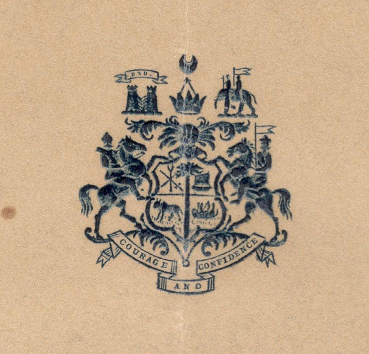 India 1937 crested letter KUTCH STATE