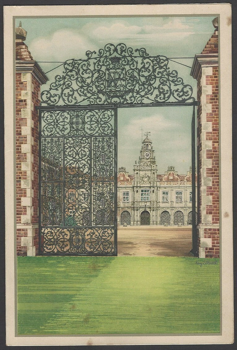 B.I. British India Line Royal Residences menu cards (6)