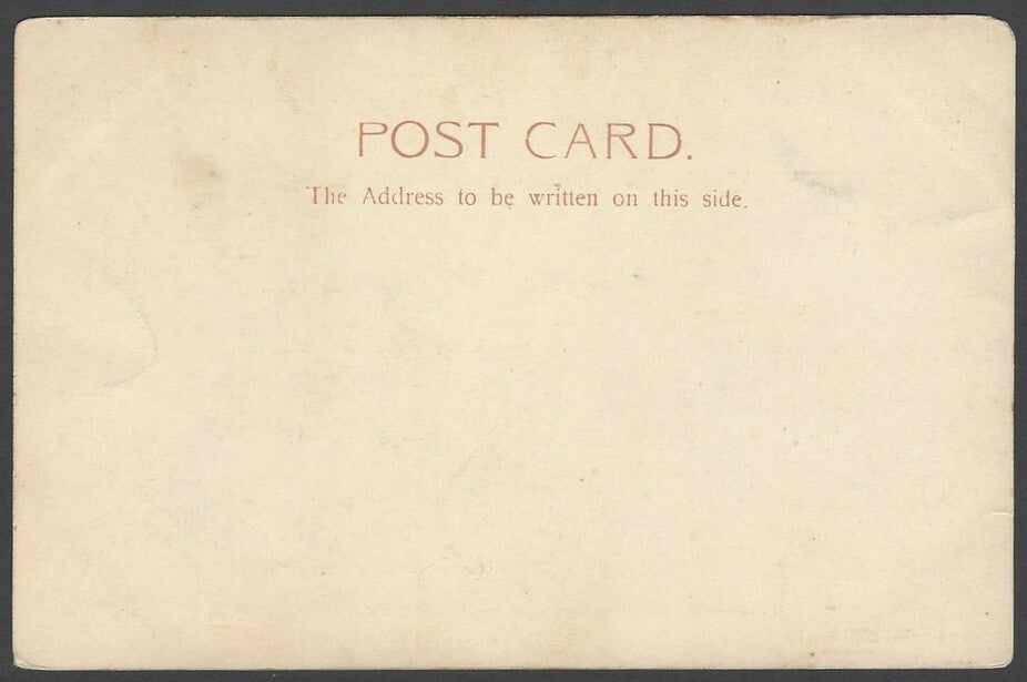 India BOMBAY vintage postcard Copper Smith Street