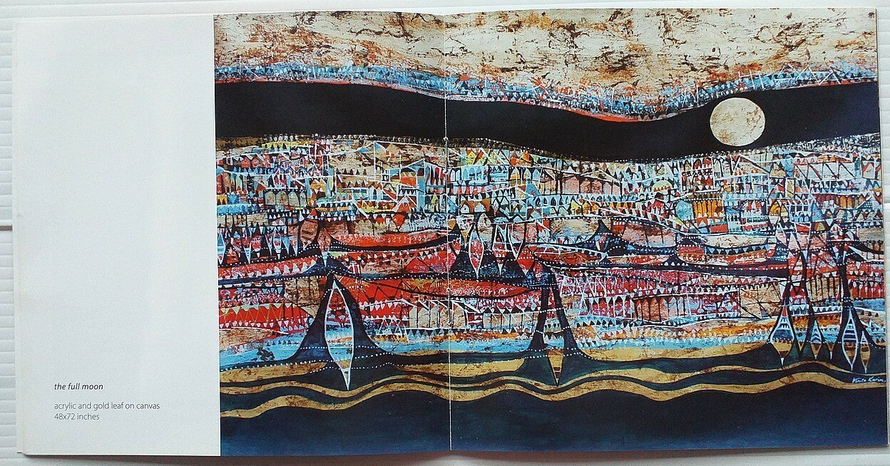 India Contemporary Art VINITA KARIM 2013 Exhibition souvenir 10 pages