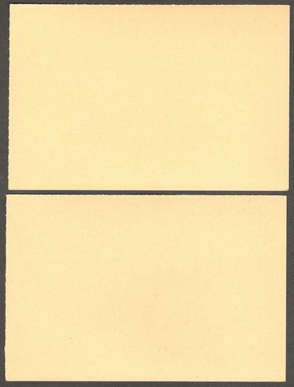(AOP) India CATARACT publicity postal cards in 12 languages unused
