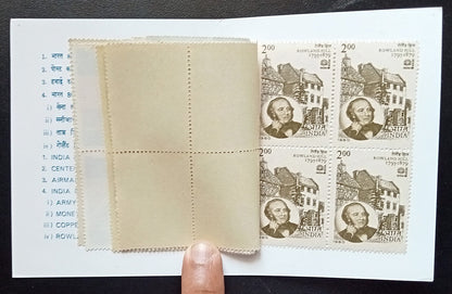 India 1980 Post Office booklet