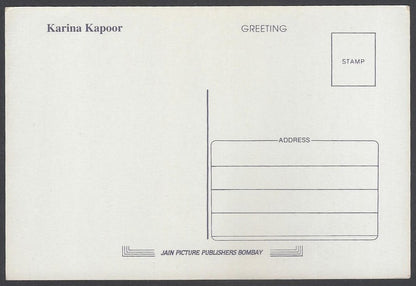 AOP India vintage Bollywood postcard KAREENA KAPOOR